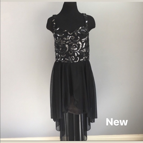 Emerald Sundae Juniors' High-Low homecoming dress size 13 - Picture 2 of 9